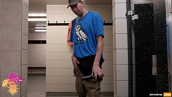 johnholmesjunior at open public showers change room in burnaby sports complex vancouver