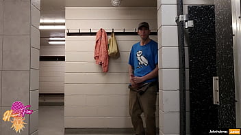 johnholmesjunior at open public showers change room in burnaby sports complex vancouver