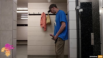 johnholmesjunior at open public showers change room in burnaby sports complex vancouver