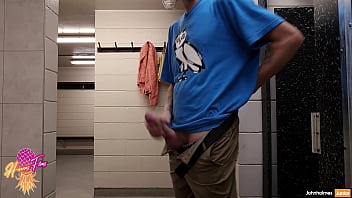 johnholmesjunior at open public showers change room in burnaby sports complex vancouver