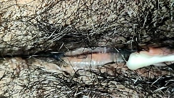 Indian Desi playing with vibratior