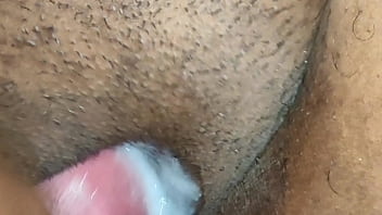 Indian Desi playing with vibratior