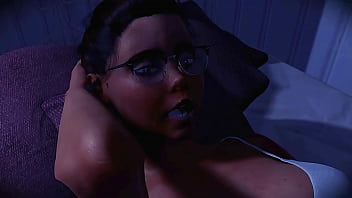 Futa3dX - Big Tittied Brunette Futa Spies On Blonde And Fucks Her Hard