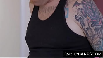 FamilyBangs.com ⭐ Curly Exotic Kira Perez Massaged by Brother in Law Johny Goodluck