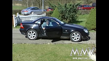 Blonde harlot takes cock in the bath