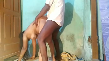 Village boy having sex with Indian girl after bath