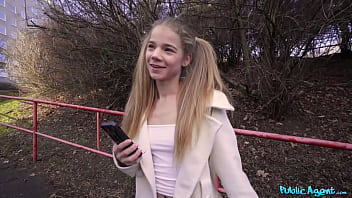 Public Agent - Petite Spanish 18 yrs teen with tiny slim body having trouble in college with maths gets her creamy wet pussy stretched by thick dick