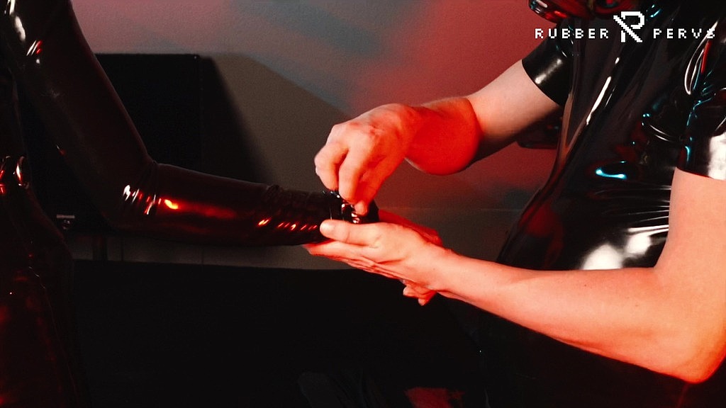 bound and gagged spanking session