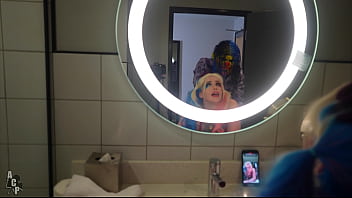 Harley Quinn Gets Her Pink Pussy Destroyed By The Joker Starring Rachel Luxe And Gibby The Clown