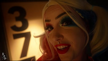 Harley Quinn Gets Her Pink Pussy Destroyed By The Joker Starring Rachel Luxe And Gibby The Clown