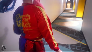 Harley Quinn Gets Her Pink Pussy Destroyed By The Joker Starring Rachel Luxe And Gibby The Clown