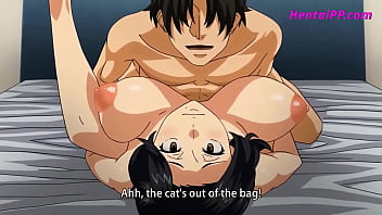 Busty Married MILF Fuck With Another Man At First Date - hentai -