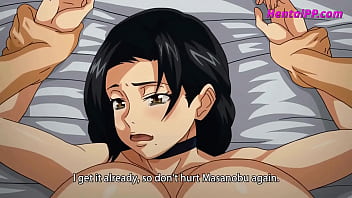 Busty Married MILF Fuck With Another Man At First Date - hentai -