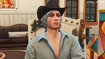 Poker turns into rough sex with Astarion and Halsin - sims 4 - 3D animation - Baldur'_s gate III