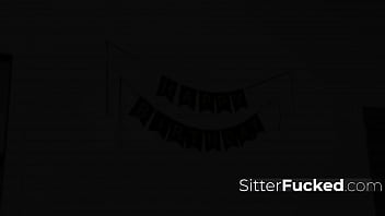 Babysitter Remembers My Bday Wife Doesn'_t - SitterFucked