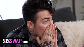 SisSwap - Naughty Besties Sawyer Cassidy and Serena Santos Bang Stepbros On Camera