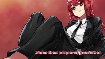 JOI Makima'_s slave training [Femdom, Slave training, Humiliation, Feet]