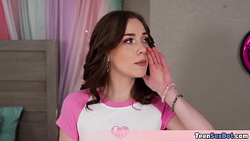 Cute stepdaughter had a nasty idea while playing and we agreed to fulfill her fantasy