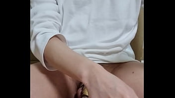 Korslaveman - Wearing a chastity belt and playing with urethra toys to cum