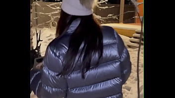 Hot wife on a date in a restaurant cheats on her husband