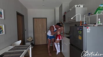 Fucked a cheerleader before her performance at a basketball game