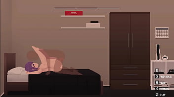 Fuck Purple Hair Woman animation Gameplay