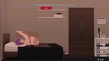 Fuck Purple Hair Woman animation Gameplay