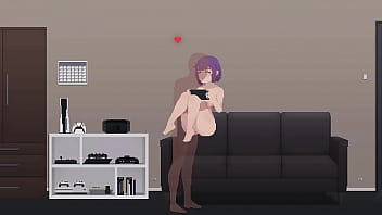 Fuck Purple Hair Woman animation Gameplay