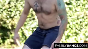 FamilyBangs.com ⭐ School Baby Corrupts her New Stepdad in the Pool, Tommy Pistol, Miley May