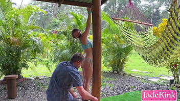 Amateur Wife Gets Whipped Outdoor for Cheating