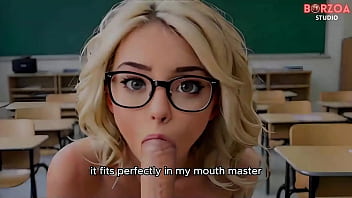 Dominant Teacher approved Teen sexy college blonde fee, but he wants something back (Zara - Part 1) - 3D/Hentai