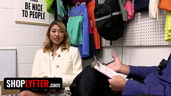 Rich Bitch Shoplifter Gets Caught And For The First Time In Her Life, She Learns About Consequences