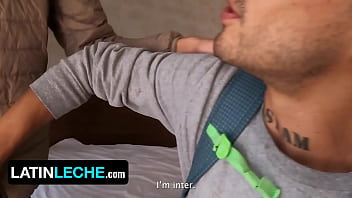 To Make Some Extra Cash, Sexy Enrique Rents His Spare Room To Anyone Who Can Help Him Afford Rent.