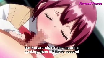 Blonde &amp_ Redhead Girls Fuck In Threesome [ Hentai ENG Subs ]