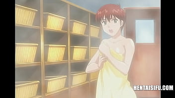 Girls Of Different Sizes Fuck A Wimp Back To Back - Hentai