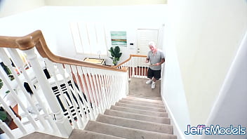 Chubby Brunette Chick Leila Lewis Pays The Landlord with Her Pussy