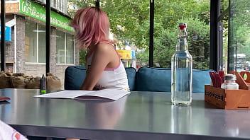 Walking around the city with a vibrator inside 2