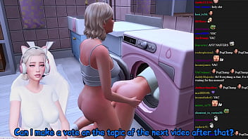 STUPID STREAMER FORGOT TO TURN OFF THE STREAM TO HAVE HARD ANAL SEX WITH TOYS (SIMS 4   ANIME HENTAI)