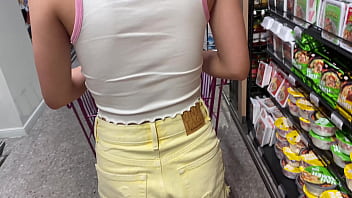 Walking around the city with a vibrator inside