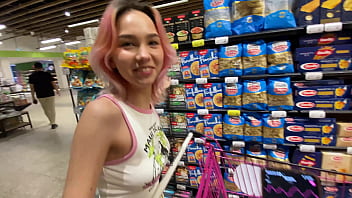 Walking around the city with a vibrator inside