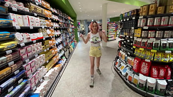 Walking around the city with a vibrator inside