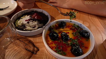 After a delicious lunch - delicious fuck