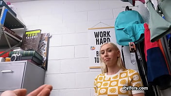 A busty nympho thief who wants to get fucked