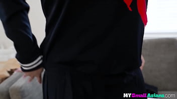 Nerdy Asian Girl Chloe Surreal Looking to Score