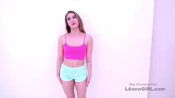 Hot Blonde Model at photoshoot is hot AF