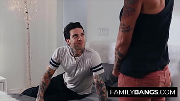 FamilyBangs.com ⭐ Burglar Milf Breaks into Ex Family Home and Got Caught by Stepson, Dana Vespoli, Small Hands