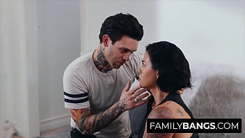 FamilyBangs.com ⭐ Burglar Milf Breaks into Ex Family Home and Got Caught by Stepson, Dana Vespoli, Small Hands