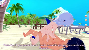 Gura Sexy Ass animation hentai 3D