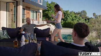 TUSHY Insatiable Influencer Maya Gets DPed By Her Roommates