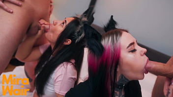 Two Kittys Get Cum In Ass Anna Batman